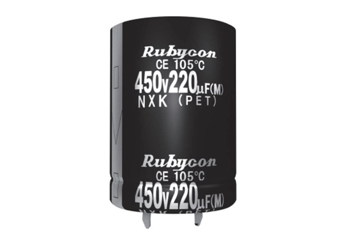 foto noticia Rutronik incorpora los condensadores electrolíticos snap-in de Rubycon a su oferta: La resistencia a altas temperaturas se une a la miniaturización.